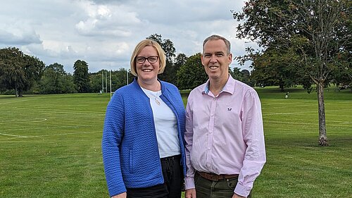 Zöe Franklin and Paul Kennedy