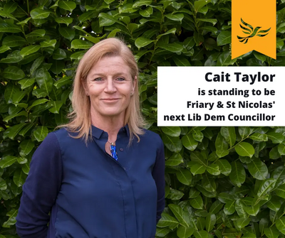 Cait Taylor - FSN's next LD Cllr