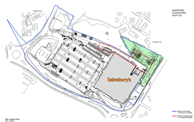 Burpham Sainsburys Loading Bay Application